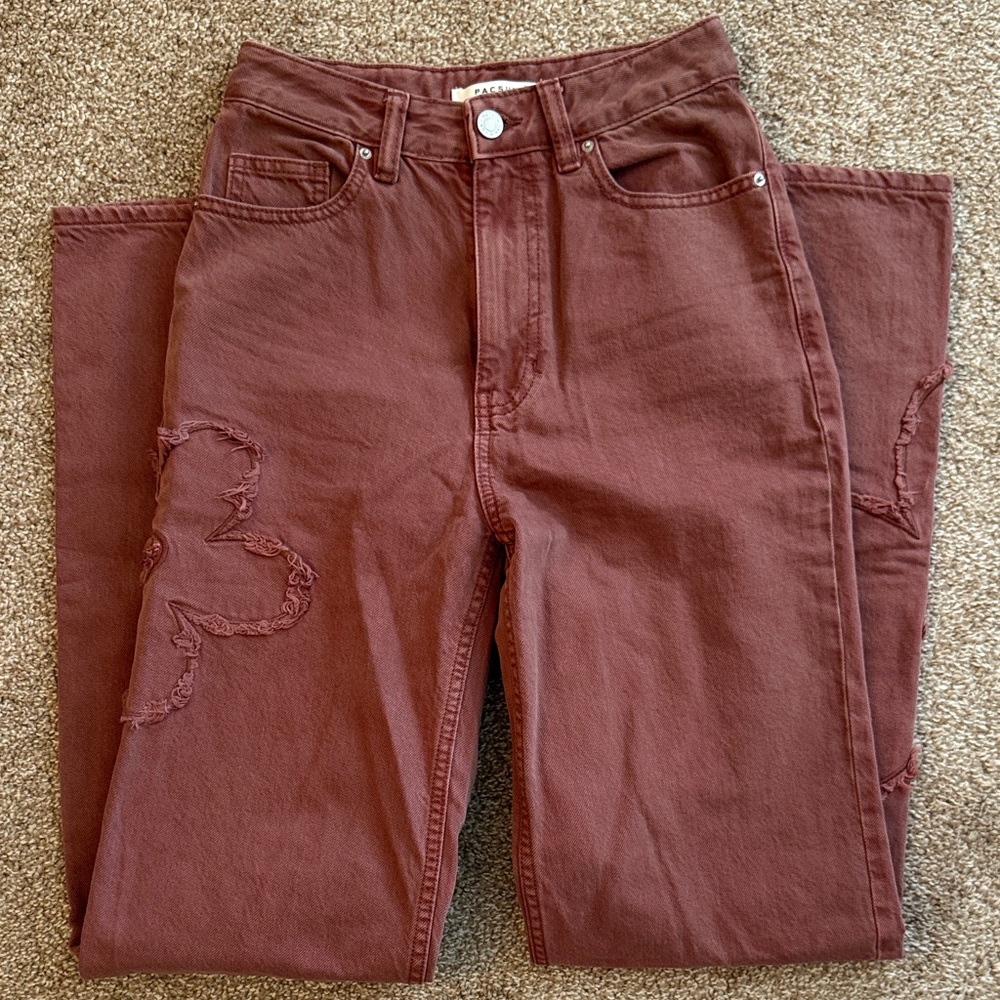 PacSun Rose Denim Jeans